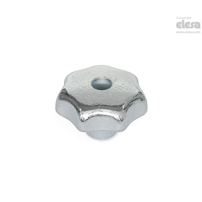 Lobe knob-DIN 6336-GG-63-M12-D-ZB