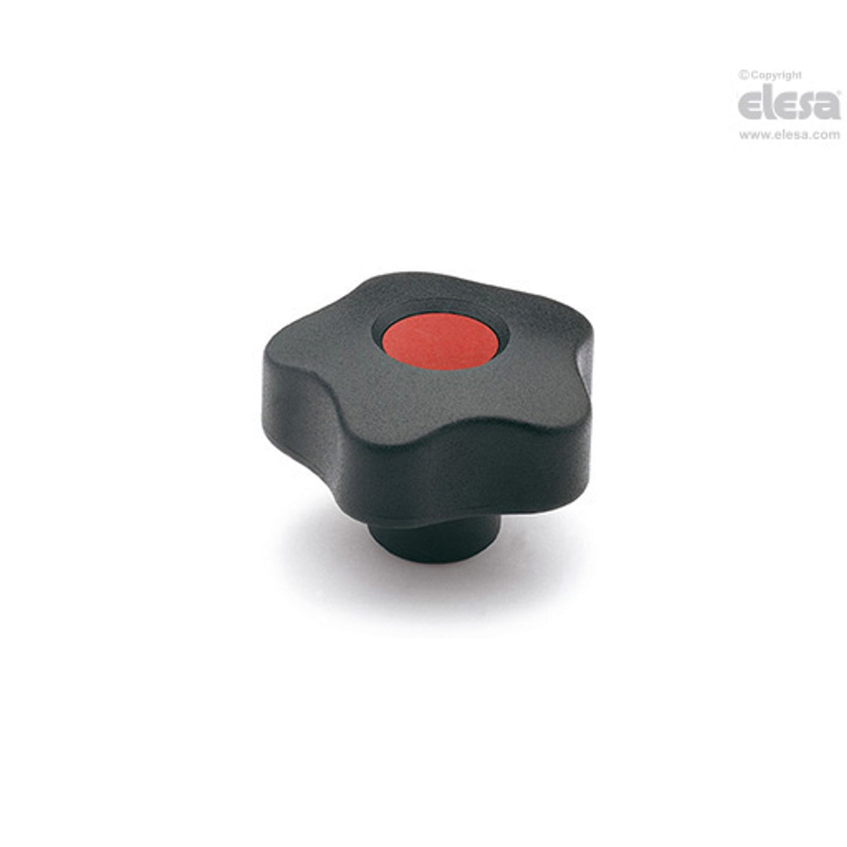 Lobe knob-VCT.25-SST-M4-C9 Black