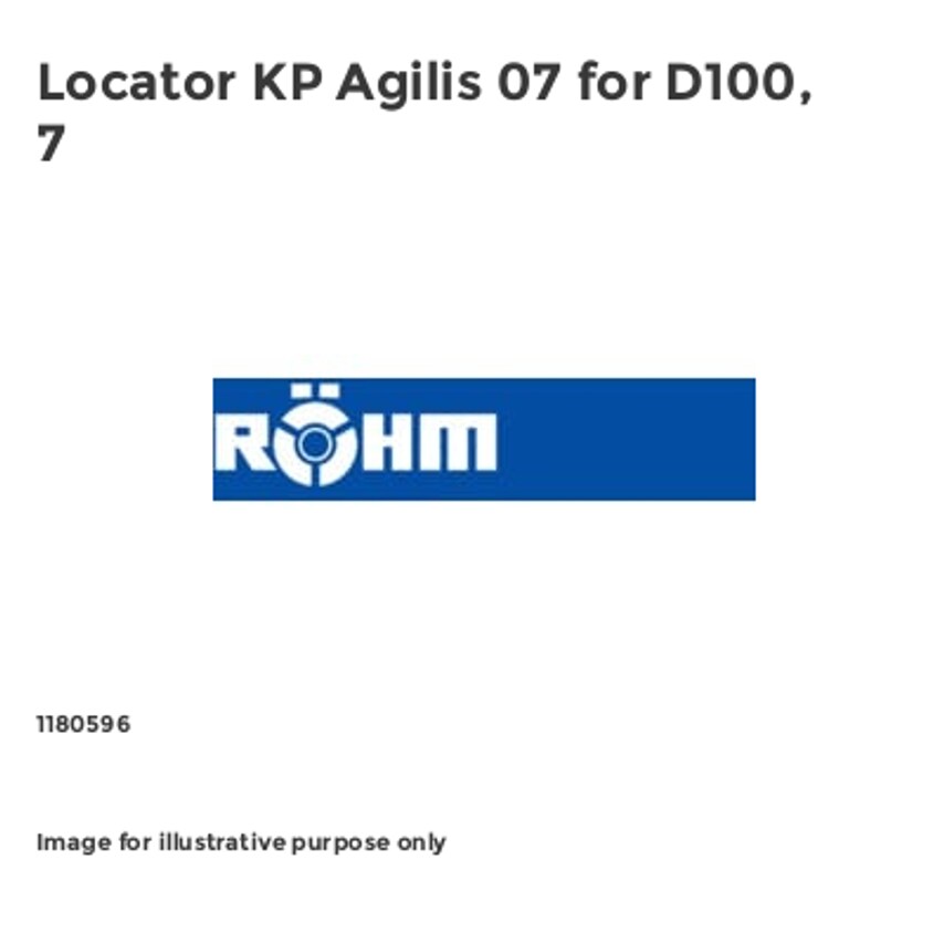 Locator KP Agilis 07 for D100, 7