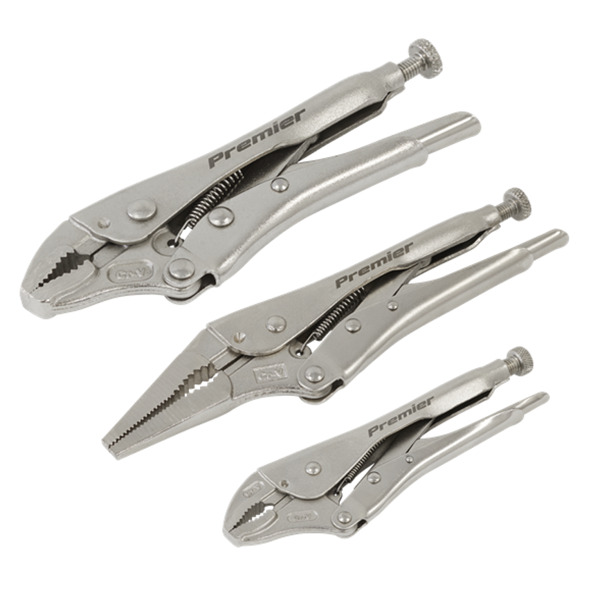 Locking Pliers Set 3pc