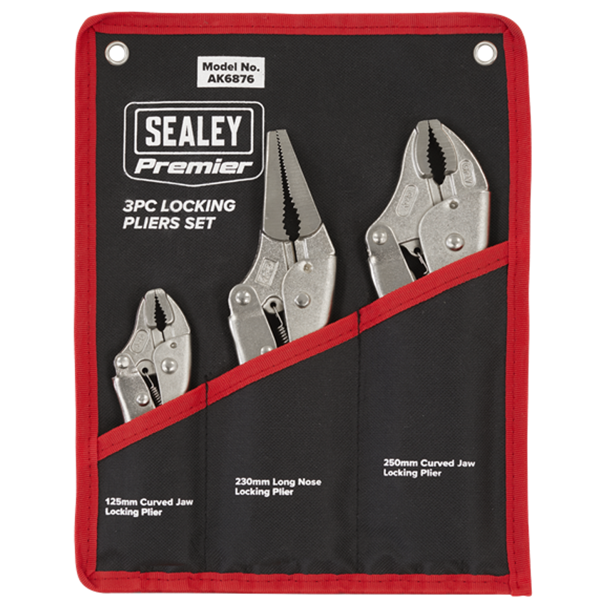 Locking Pliers Set 3pc