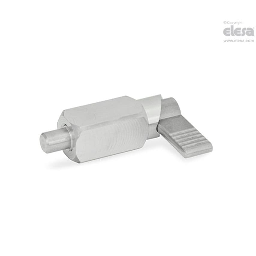 Locking indexing plunger-GN 612.3-12-20-A-NI