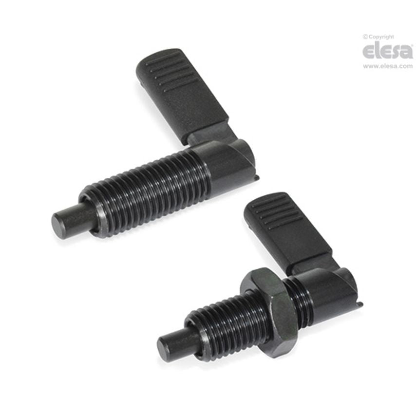 Locking indexing plunger-GN 721.1-8-M16X1,5-RBK