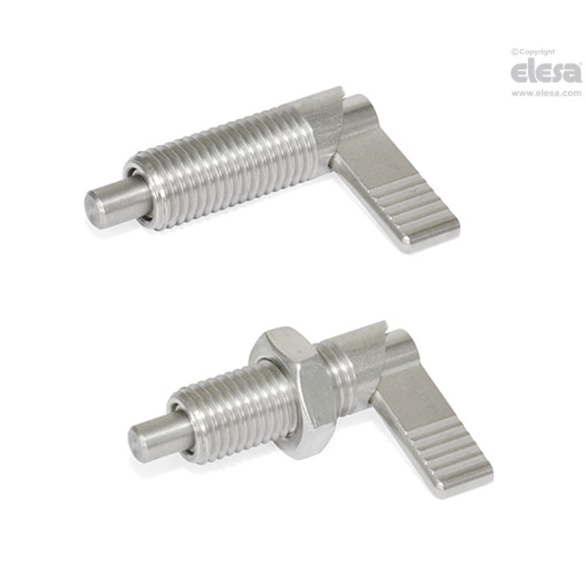 Locking indexing plunger-GN 721.6-6-M12X1,5-LAK