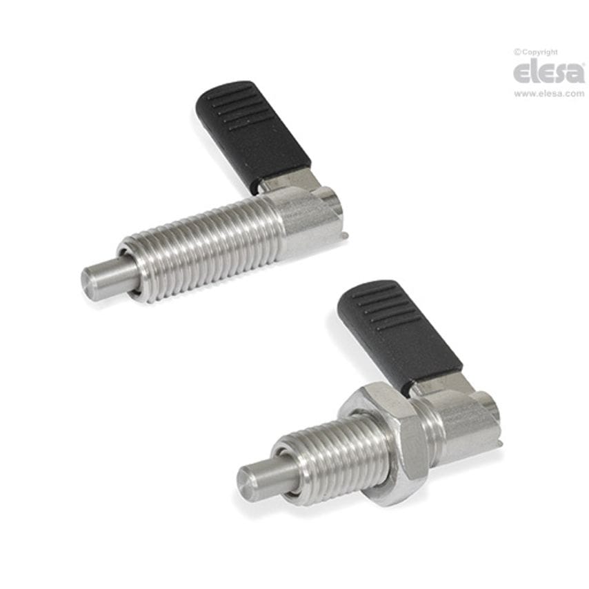 Locking indexing plunger-GN 721.6-6-M12X1,5-RB