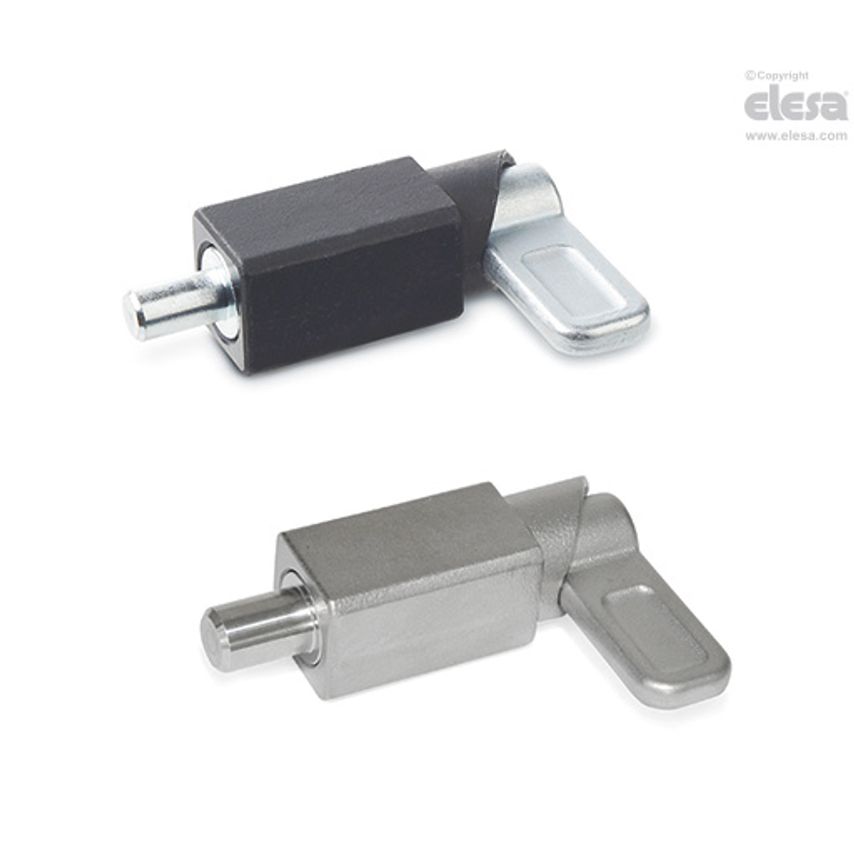 Locking indexing plunger-GN 722.1-12-20-A-ST