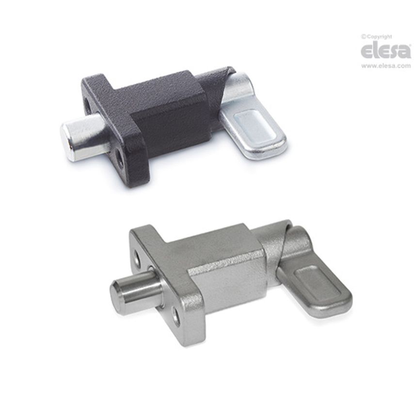 Locking indexing plunger-GN 722.2-12-20-B-SW