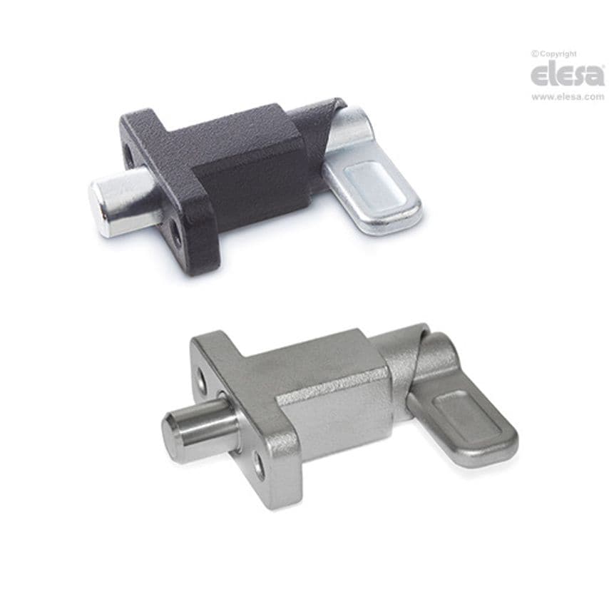 Locking indexing plunger-GN 722.2-14-20-B-A4