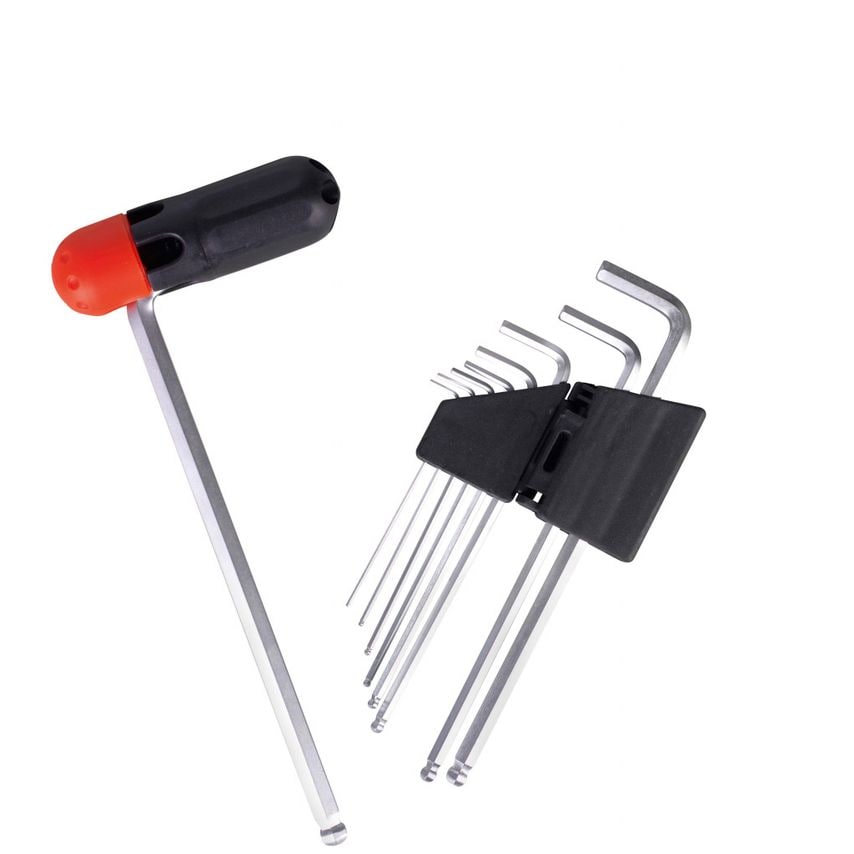 Long Arm Ball End Hex Key Set 10 Piece