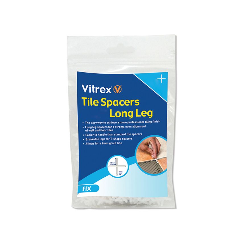 Long Leg Spacer 2mm (Pack 1500) VITLLS21500