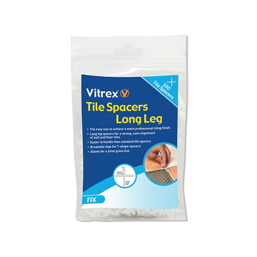 Long Leg Spacer 4mm (Pack 500) VITLLS4500
