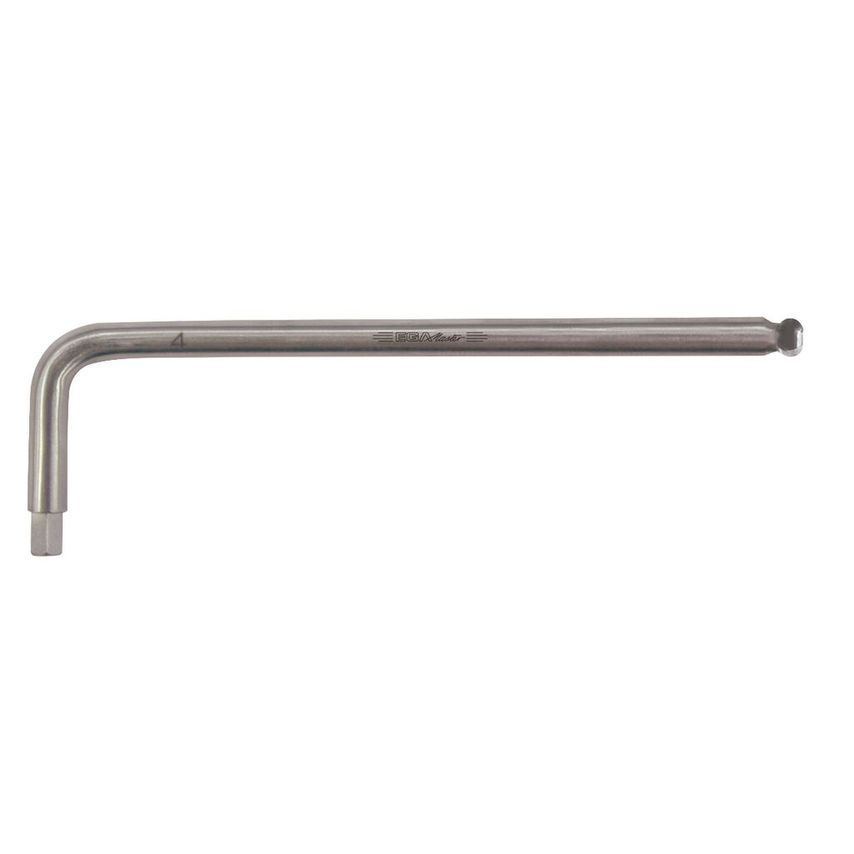 Long Pattern Ballpoint Hexagonal Key Wrench 9/64" Inox 38969