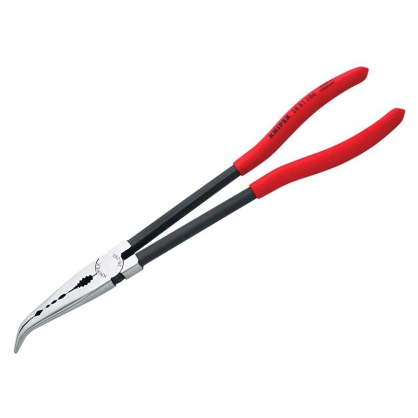 Long Reach Bent Needle Nose Pliers 280mm KPX2881280