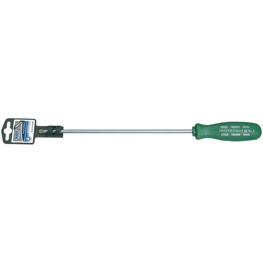 Long Reach Mechanic's/Engineers PZ Type Screwdriver No.2x250mm
