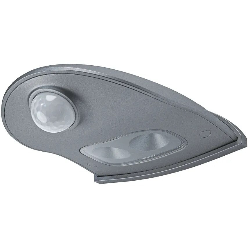 Lumin Doorled Down Outdr 0.95W 40LM 102.5 x 92.4 x 36.5mm Silver