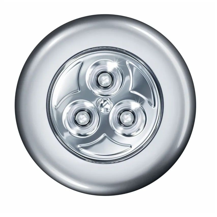 Lumin Dot-it Classic 7000K 0.23W 67 x 67 x 68mm Silver ABS Blist
