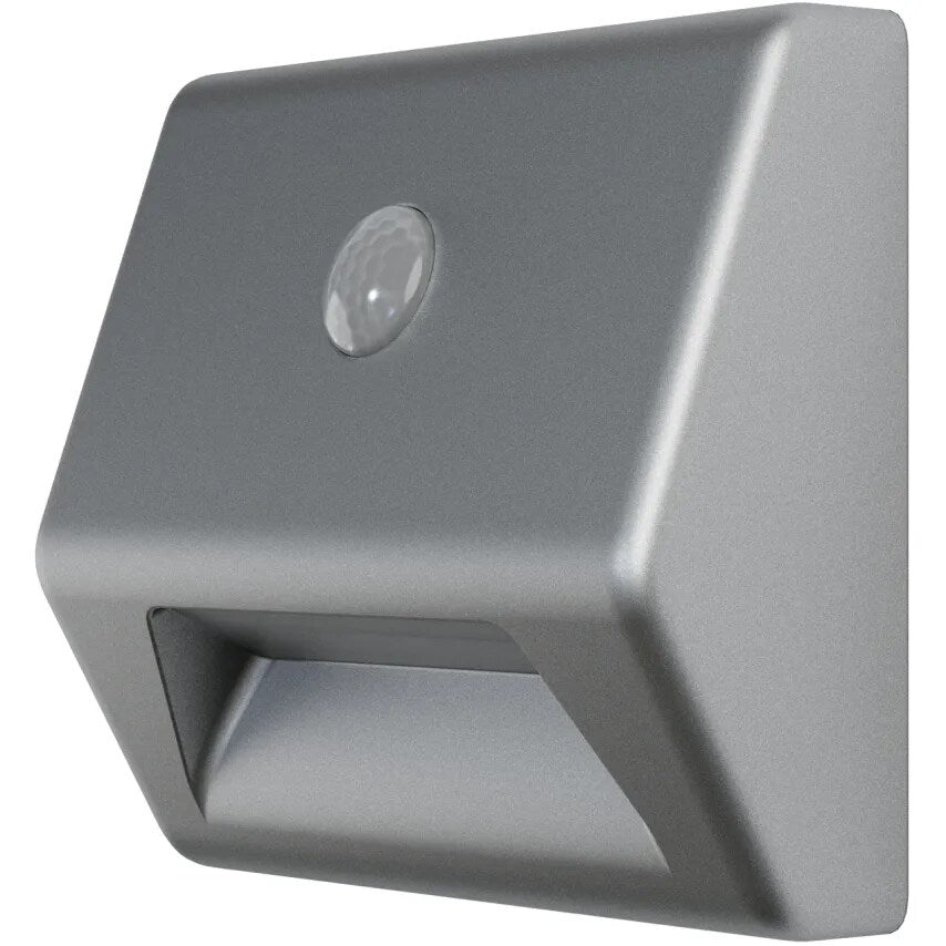 Lumin NightLUX Stair 4000K PIR 0.25W 10LM 28 x 84 x 73mm Silver