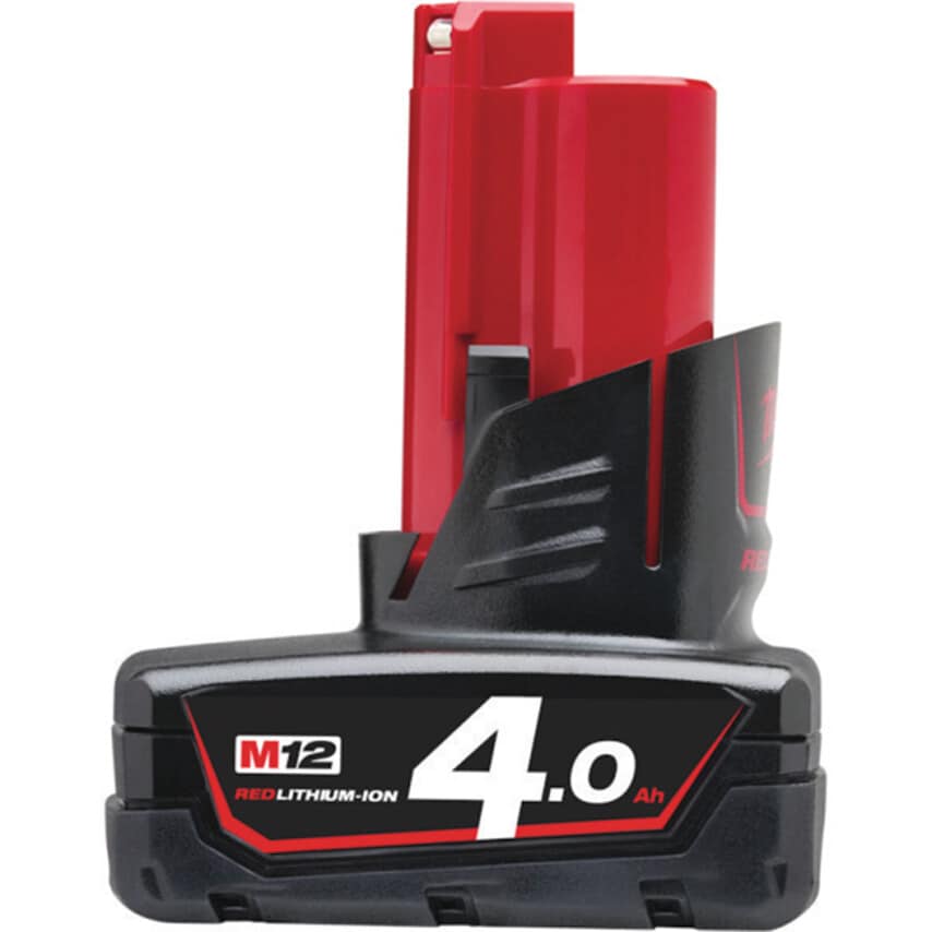 M12B4 M12 4.0AH Red Lithium-ion Battery