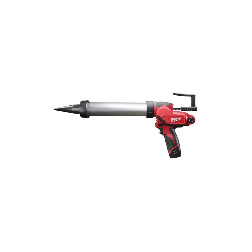 M12 Caulking Gun 400ML Kit (Aluminium Tube, 1x2.0AH Battery)