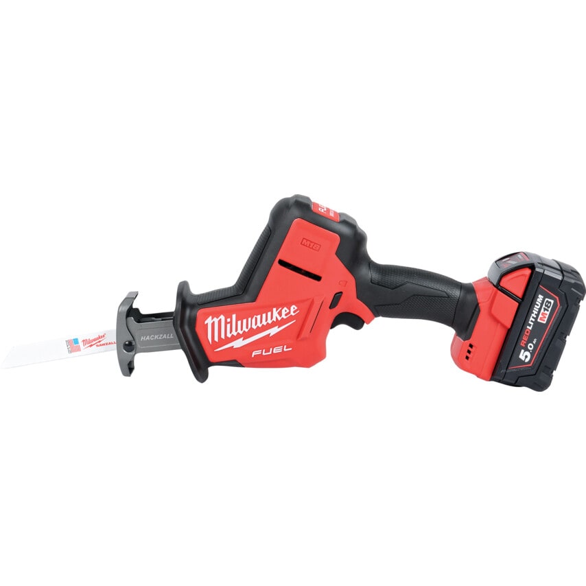 M18 Fuel Hackzall (2x5.0AHBATTERIES, Charger, HD Box)