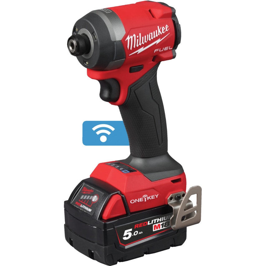 M18 Fuel One-Key Impact Driver Gen 4 2X5AH Batteries Charger Box