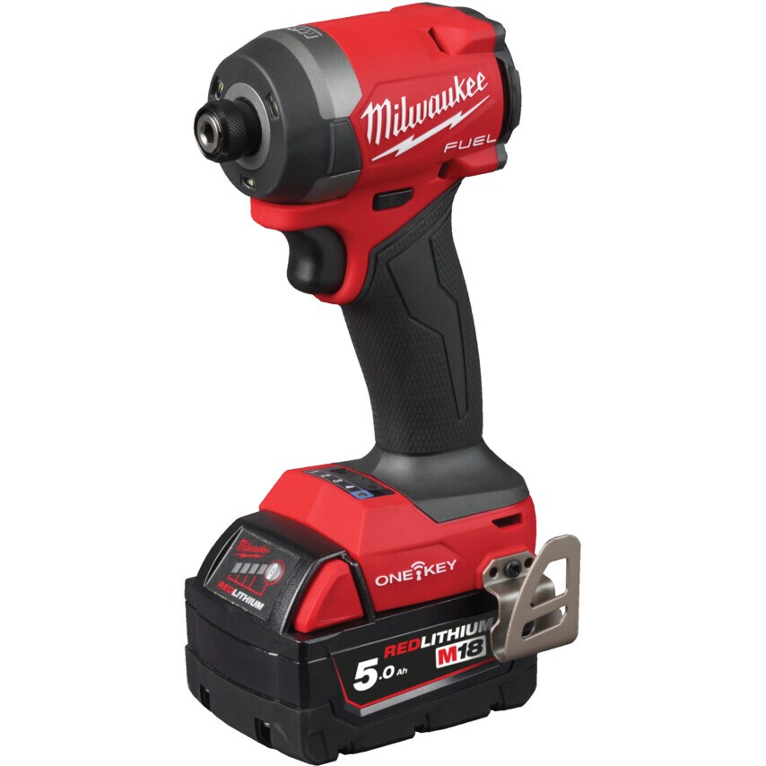 M18 Fuel One-Key Impact Driver Gen 4 2X5AH Batteries Charger Box