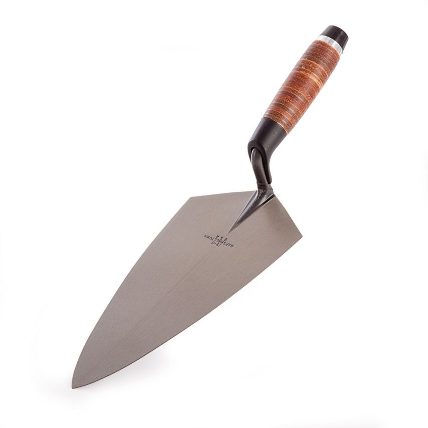 M1911L 19L 11in Philadelphia Pattern Brick Trowel Leather Handle