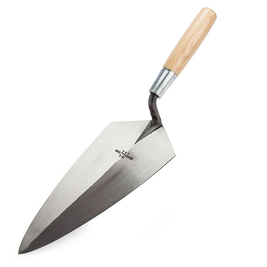 M1911 Philadelphia Brick Trowel with Wooden Handle 11"