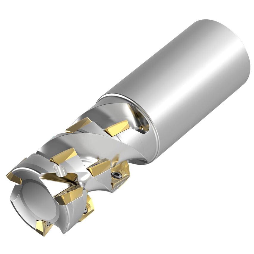 M1H25J02R28A25ED10C4 Mill 1-10 Helical D=25 Z=2