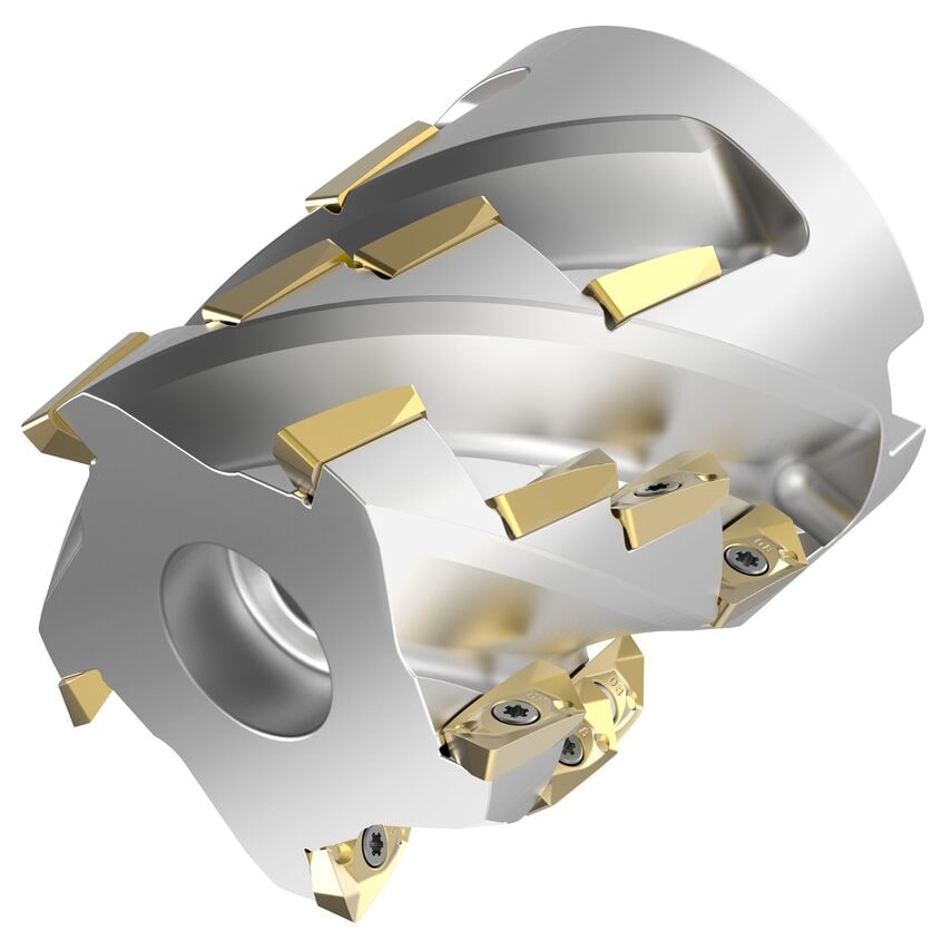 M1H63T5R75A27S90ED14C20 Mill 1-14 Helical Shell Mill D