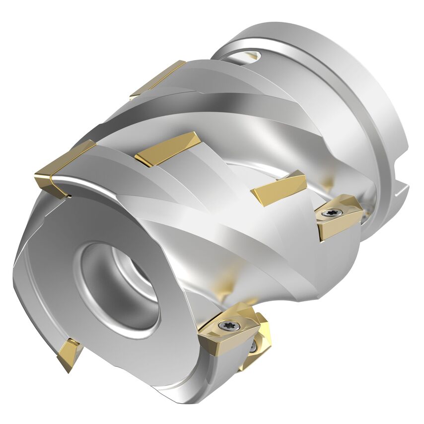 M1HR250E14S100Z4L250C12 2.50 4 Flute 3 High Shell Mill