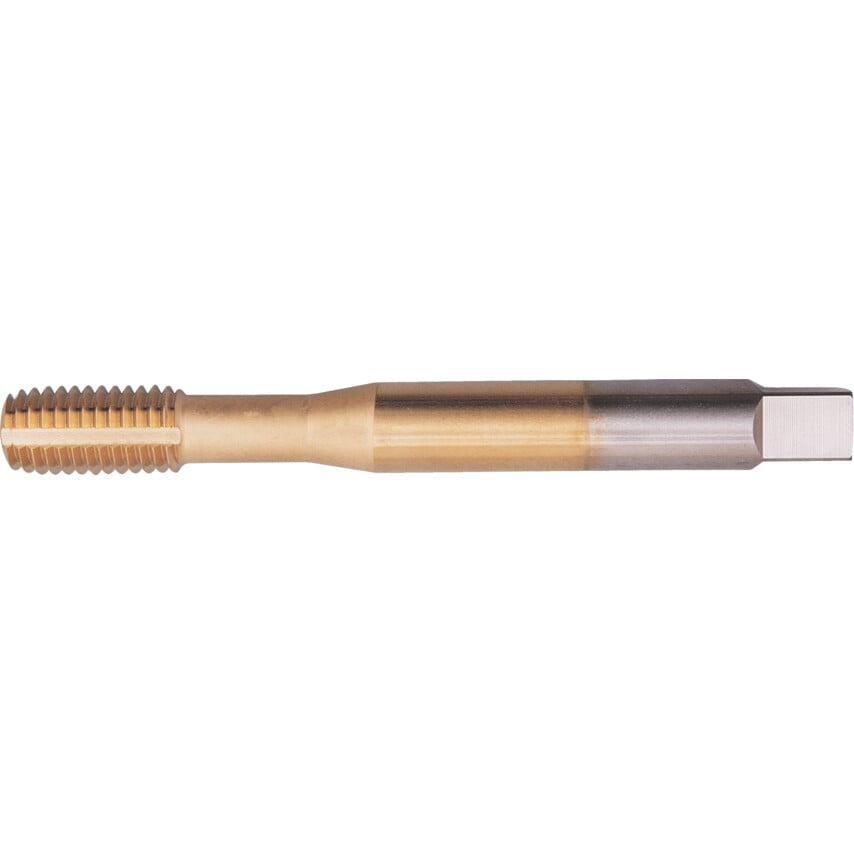 M3 X 0.50 Fluteless Tap DIN 371-Tin