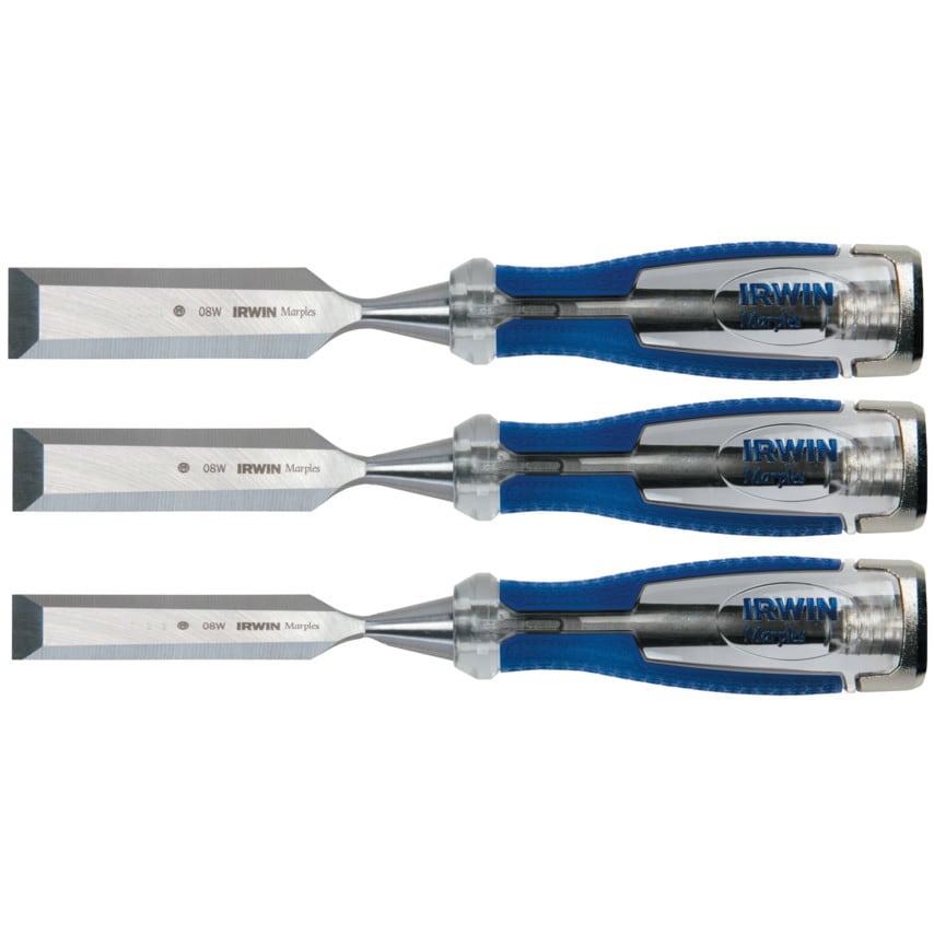 M750 Split Proof Bevel Edge Chisel Set 3 Piece