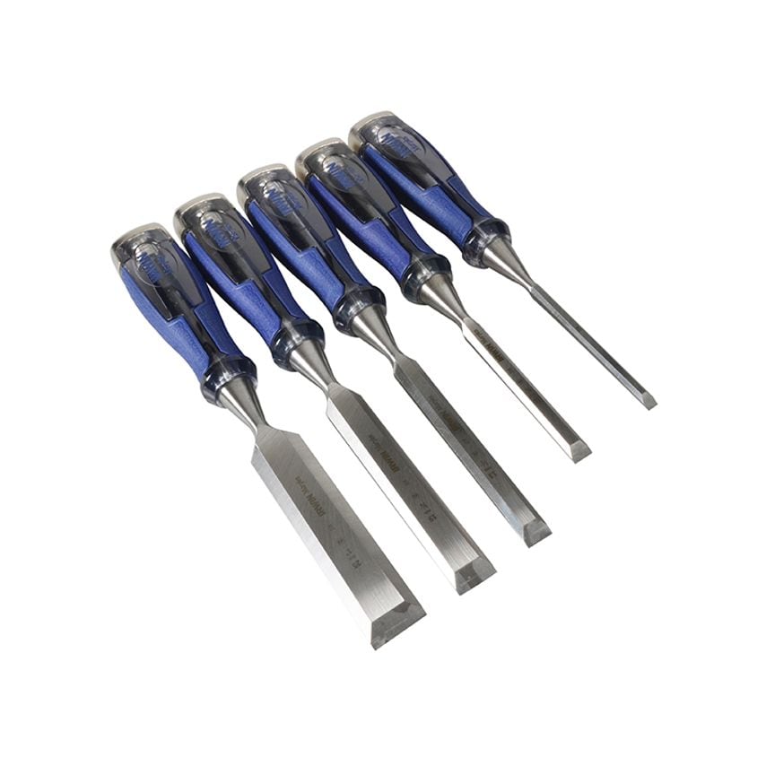 M750 Splitproof Pro Bevel Edge Chisel Set, 5 Piece MAR750S5