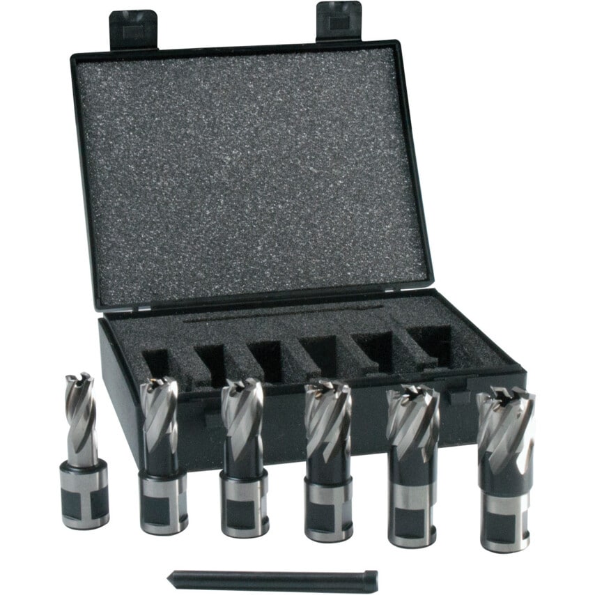 MAG Drill Hole Cutter Set Cyclone - 6 Piece Short