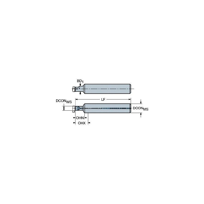 MB-A16-20-09R CoroCut Boring Bar
