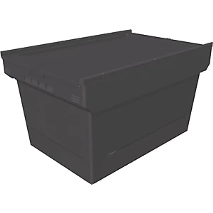 MB Eco Reusable Container, LxWxH 610 X 400 X 340 mm, Black