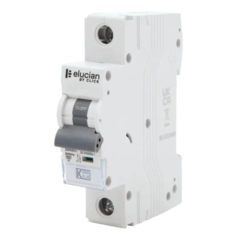 MCB SP B Curve 63A 6KA 17.8 x 85.3 x 76.6mm