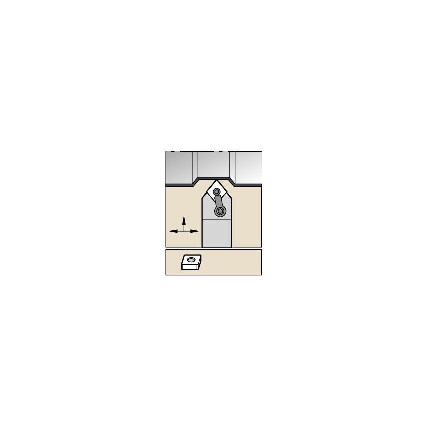 MCMNN246E M Clamping Holder W1.50 L7.00