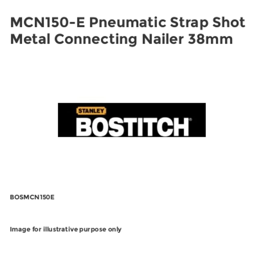 MCN150-E Pneumatic Strap Shot Metal Connecting Nailer 38mm BOSMCN150E
