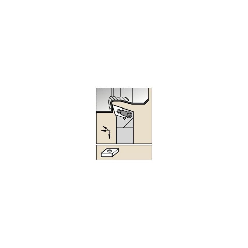 MDQNL204D M Clamping Holder W1.25 L6.00