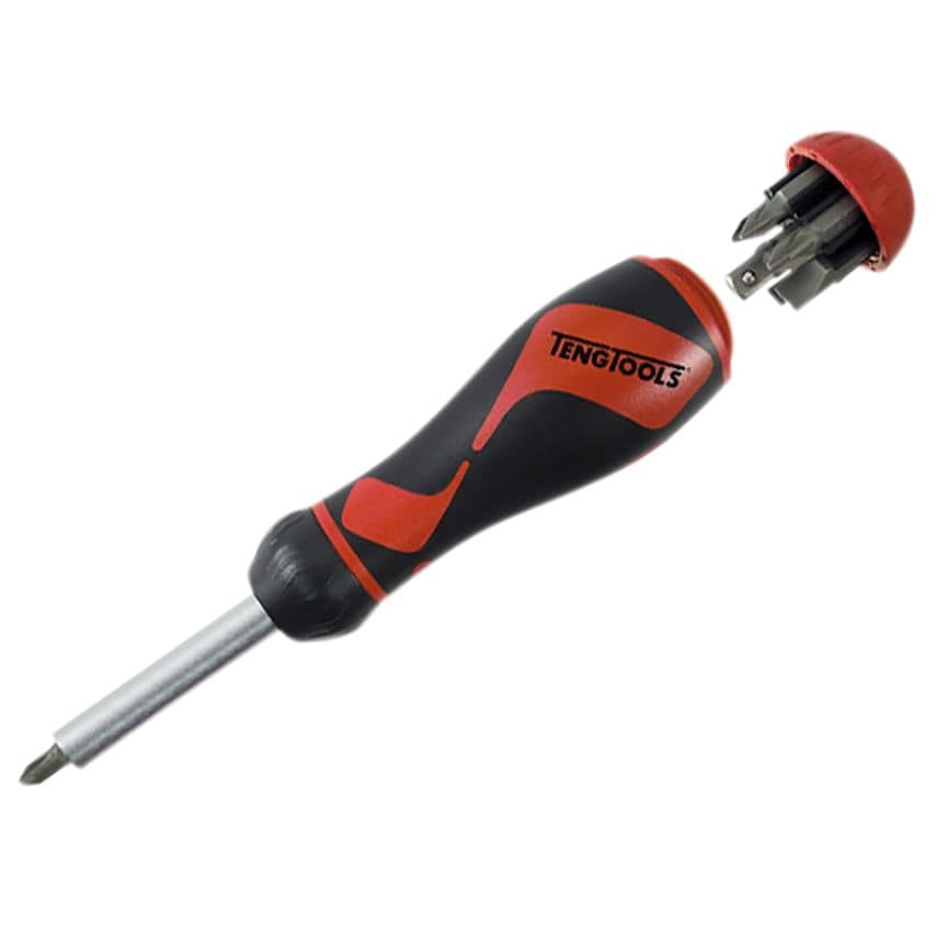 MDR908 Ratchet Driver & Bit Set of 6 TENMDR908