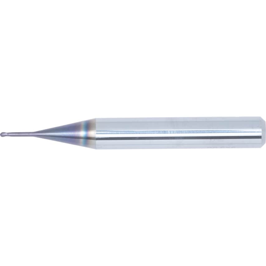 MP2XLBR0050N060S06 1mm 2-FLUTE Ball Nose End Mill