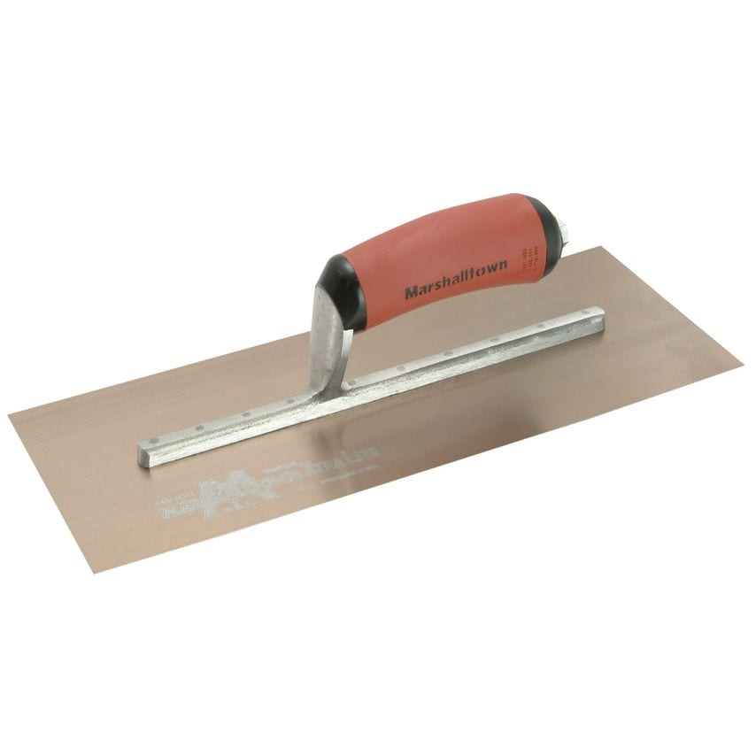 MPB13GSD Pre-Worn PermaShape Finishing Gold S/S Trowel DuraSoft 13 x 5in M/TMPB13GSD
