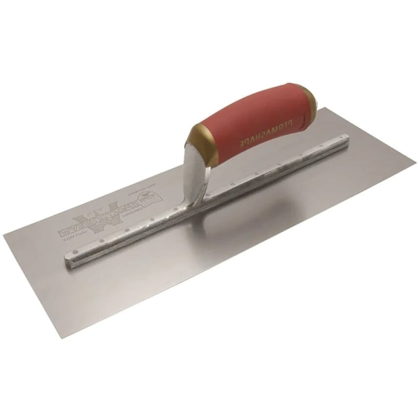 MPB14SSD Fin Trowel Pre Warn S/S Dura HDL (14x5)