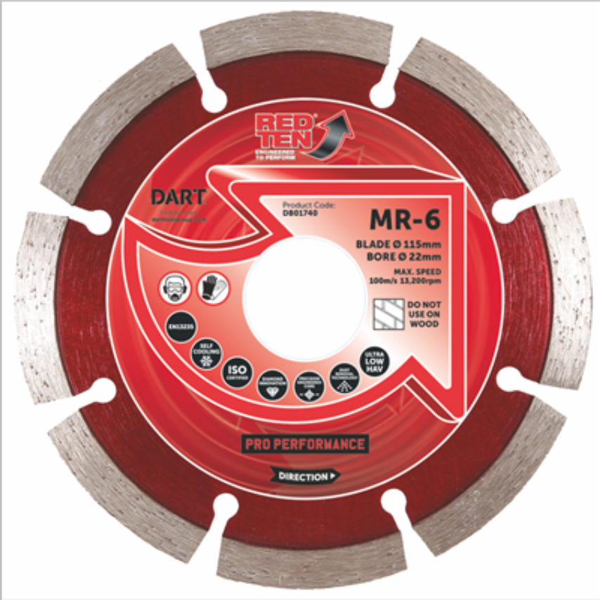 MR-6 Mortar Rake 115Dmm x 22B