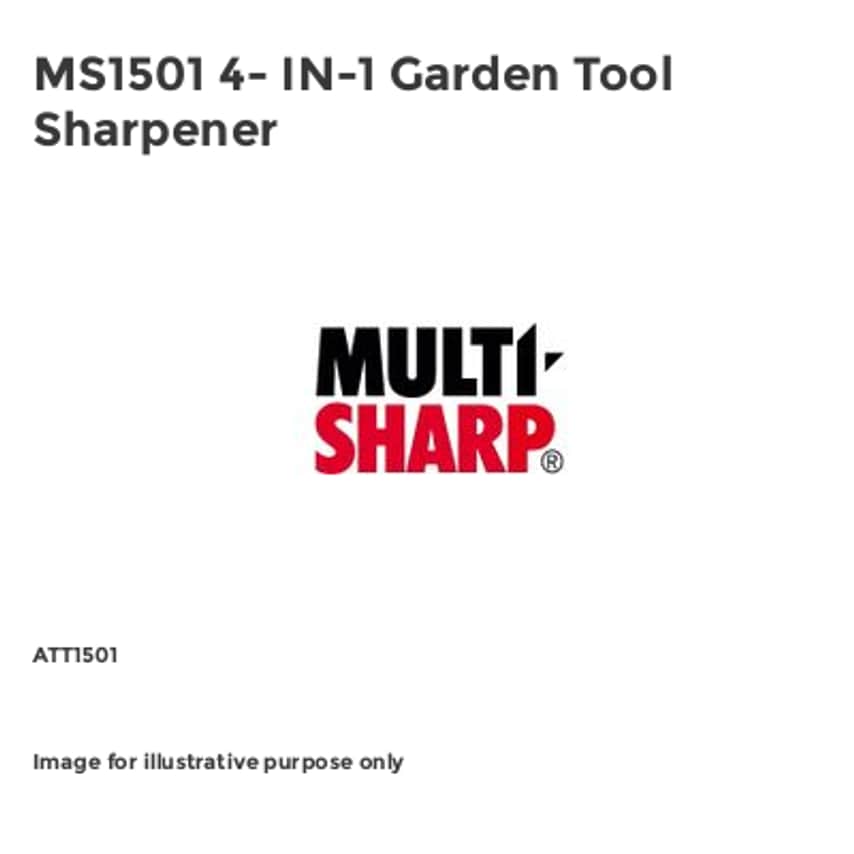 MS1501 4- IN-1 Garden Tool Sharpener ATT1501