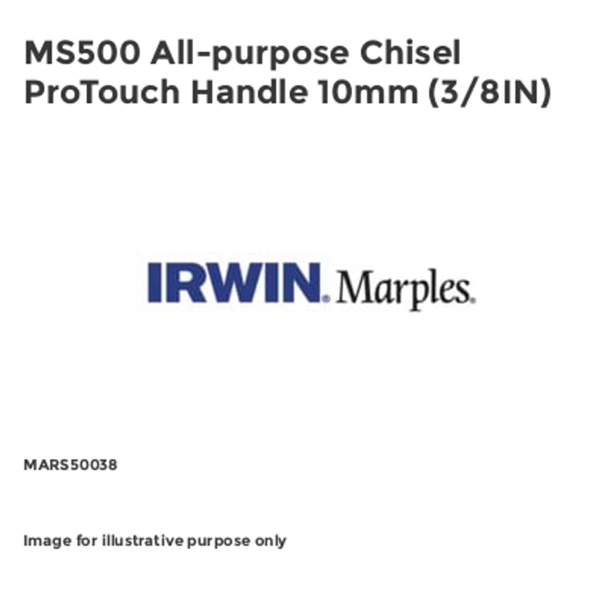 MS500 All-purpose Chisel ProTouch Handle 10mm (3/8IN)