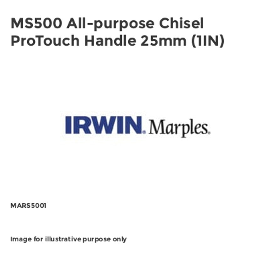 MS500 All-purpose Chisel ProTouch Handle 25mm (1IN)