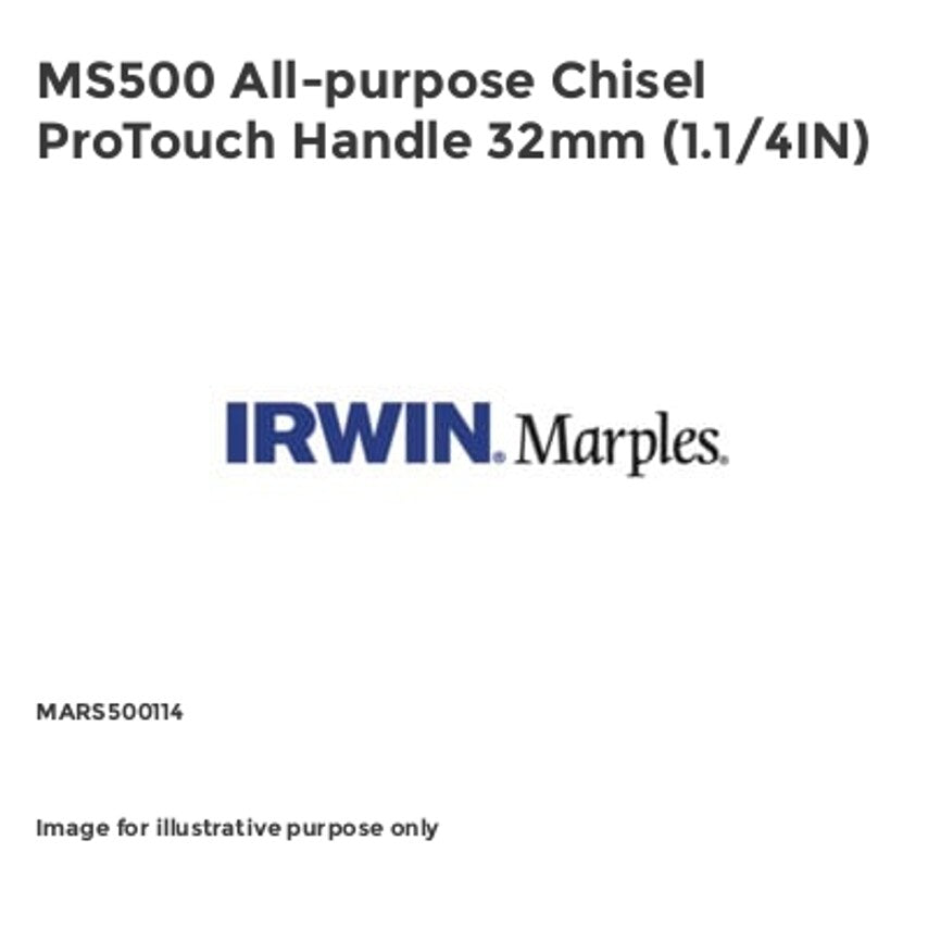 MS500 All-purpose Chisel ProTouch Handle 32mm (1.1/4IN)